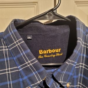 Barbour xxl Plaid shirt